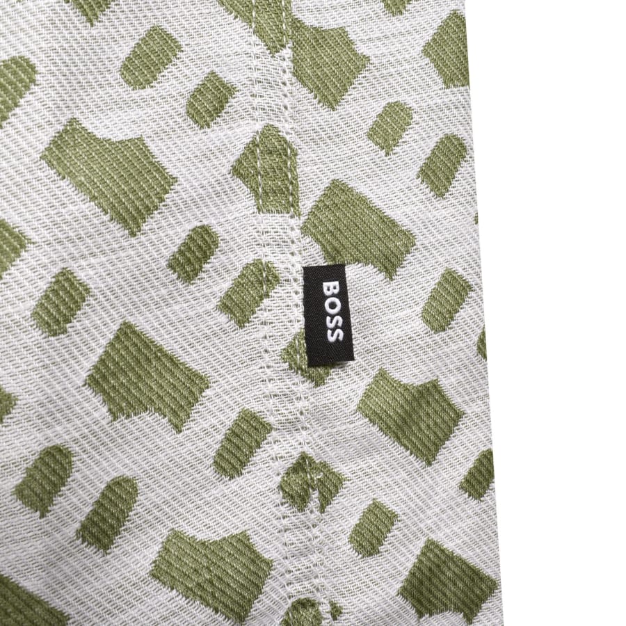Image number 3 for BOSS Lars Short Sleeve Shirt Green