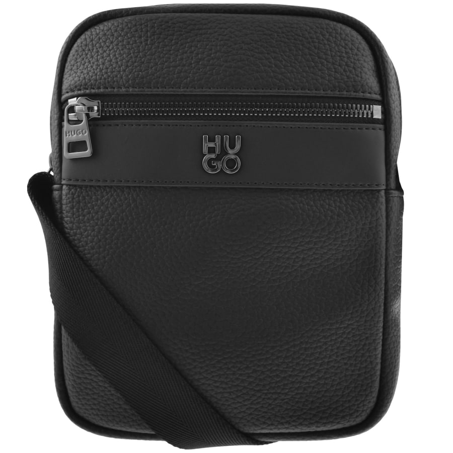 Image number 1 for HUGO Quantic Zip Bag Black