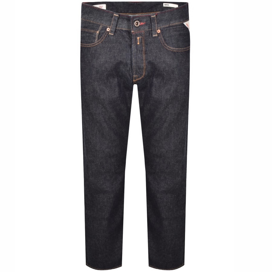 Image number 2 for Replay Deryck Regular Fit Jeans Blue