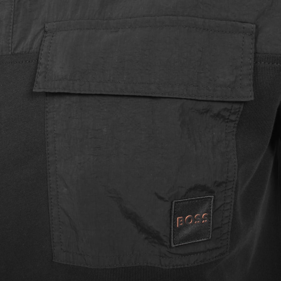 Image number 3 for BOSS PE Panel SS Polo T Shirt Black