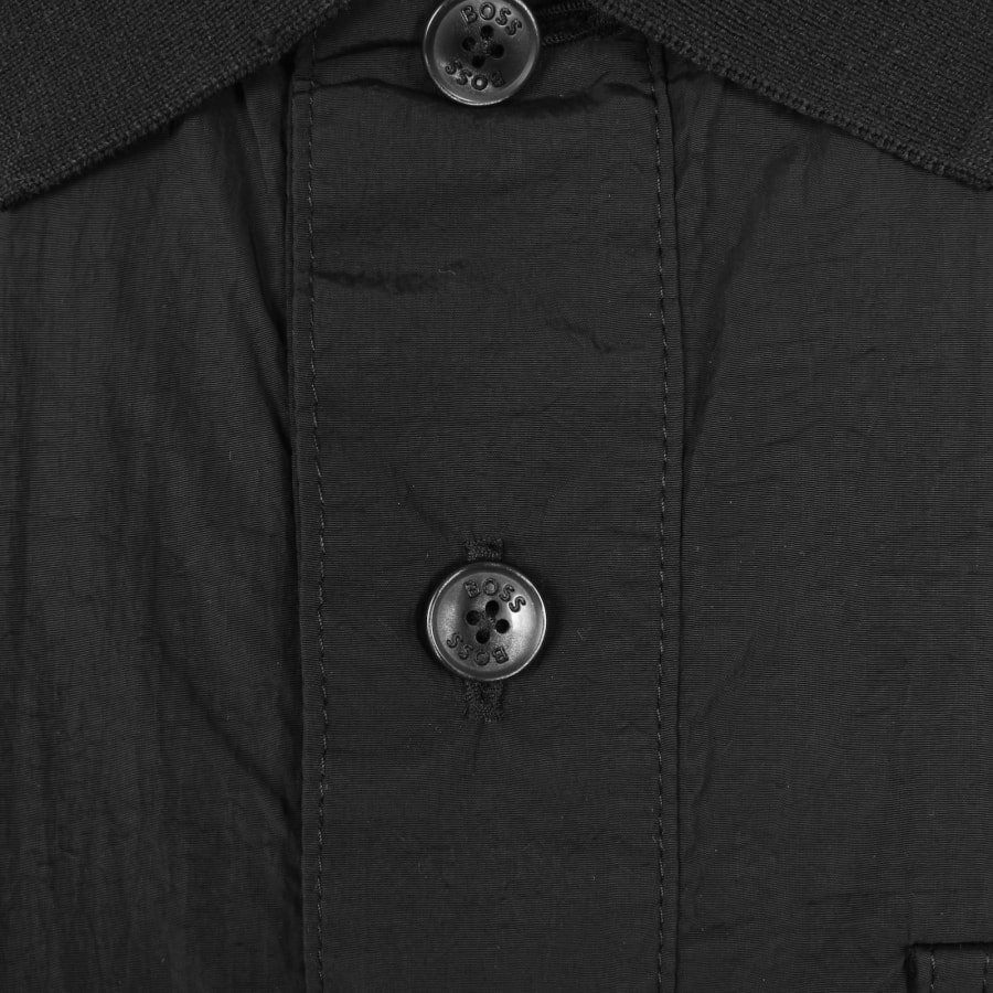 Image number 4 for BOSS PE Panel SS Polo T Shirt Black