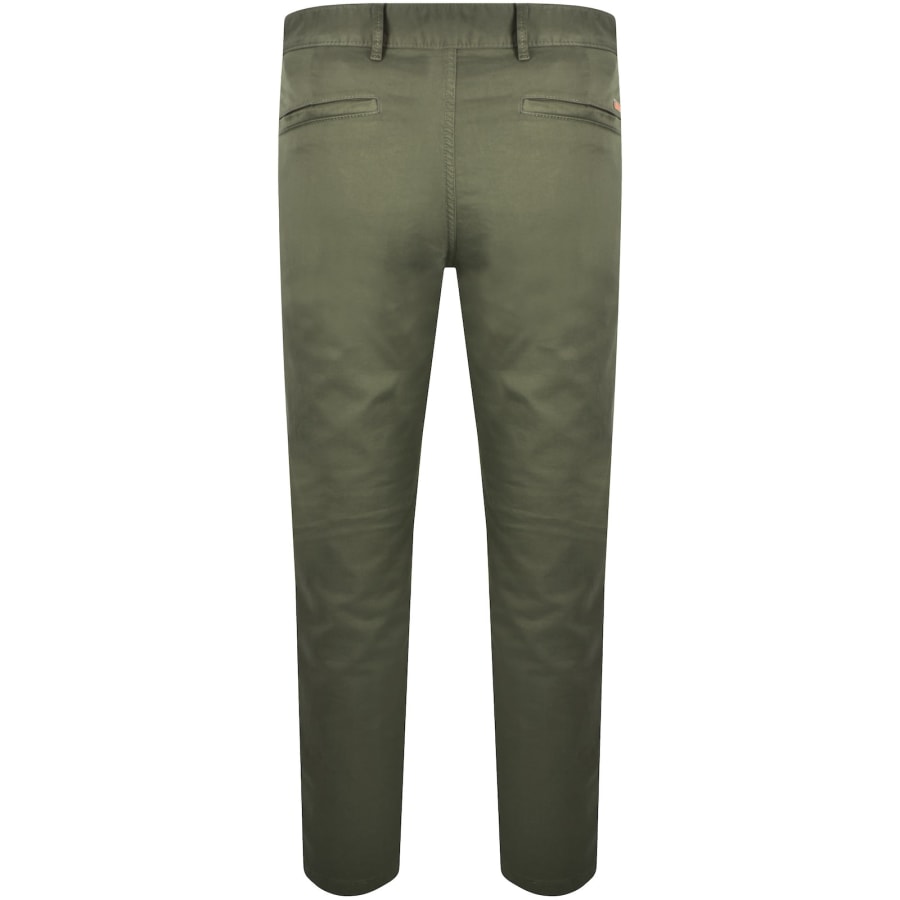 Image number 3 for BOSS Schino Slim Chinos Green