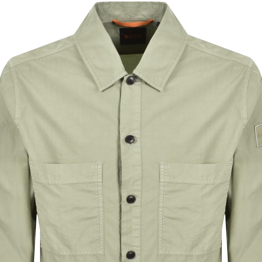 Image number 3 for BOSS Locky 2 Overshirt Green