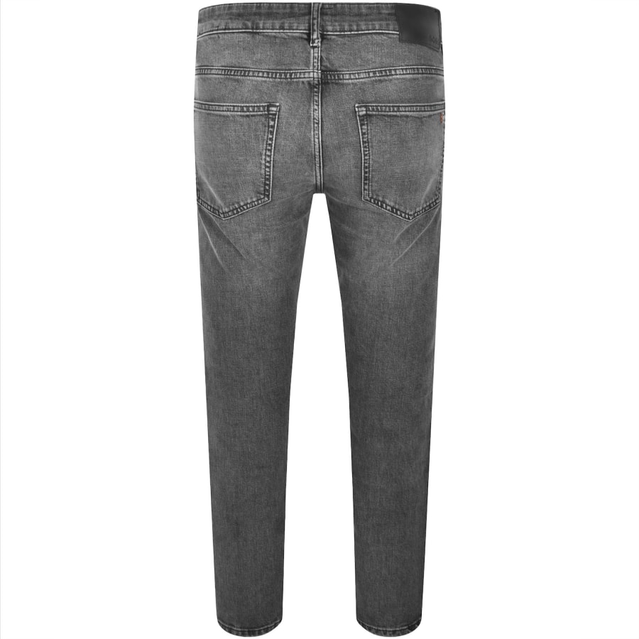Image number 3 for BOSS Delaware Slim Fit Jeans Charcoal