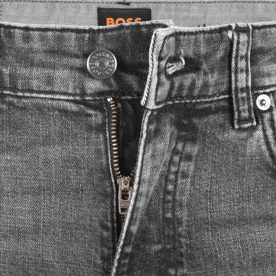 Image number 5 for BOSS Delaware Slim Fit Jeans Charcoal
