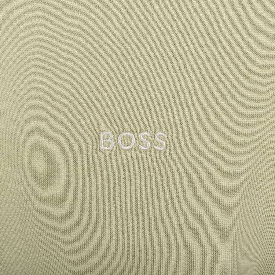 Image number 4 for BOSS We Mixed Sweatshirt Green
