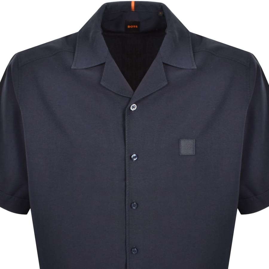 Image number 2 for BOSS Lapisy Relaxed Fit Shirt Blue