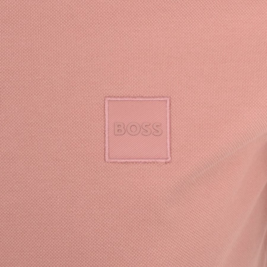 Image number 3 for BOSS Passenger Polo T Shirt Pink