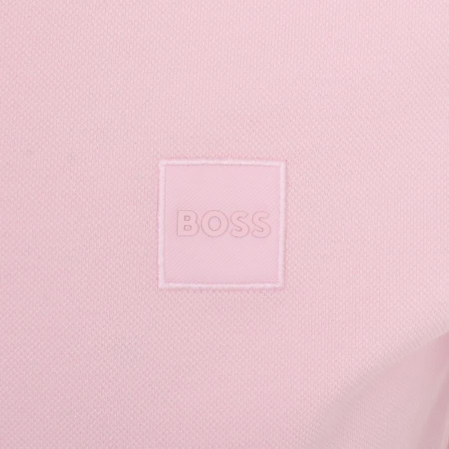 Image number 3 for BOSS Passenger Polo T Shirt Pink