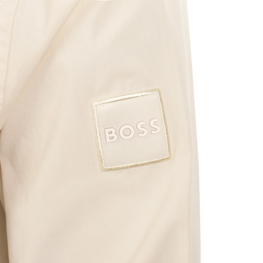 Image number 3 for BOSS Locky 2 Overshirt Pale Yellow