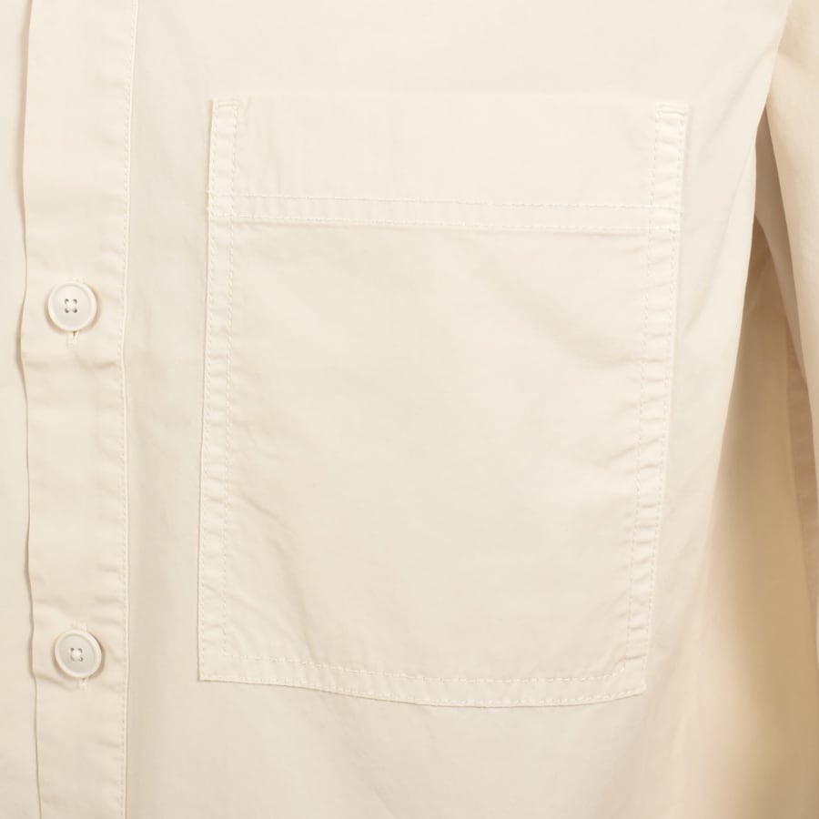 Image number 4 for BOSS Locky 2 Overshirt Pale Yellow