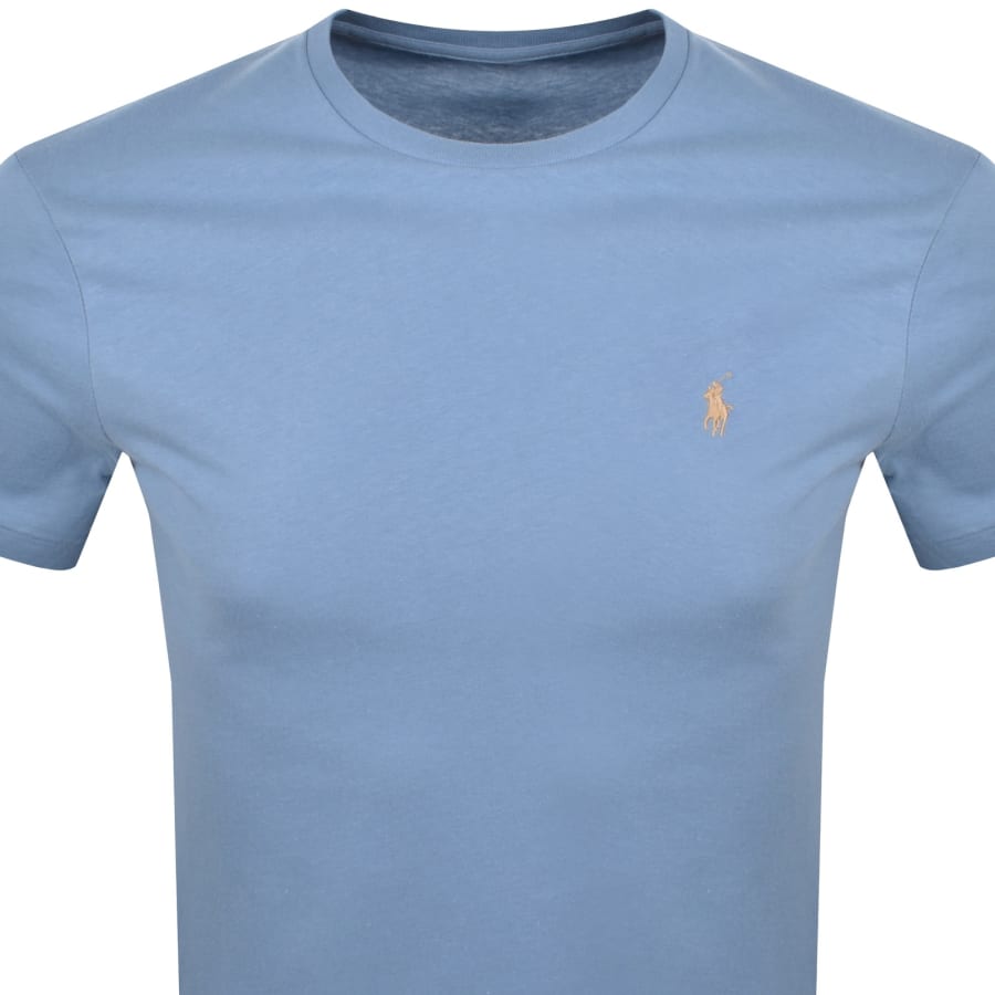 Image number 2 for Ralph Lauren Crew Neck T Shirt Blue