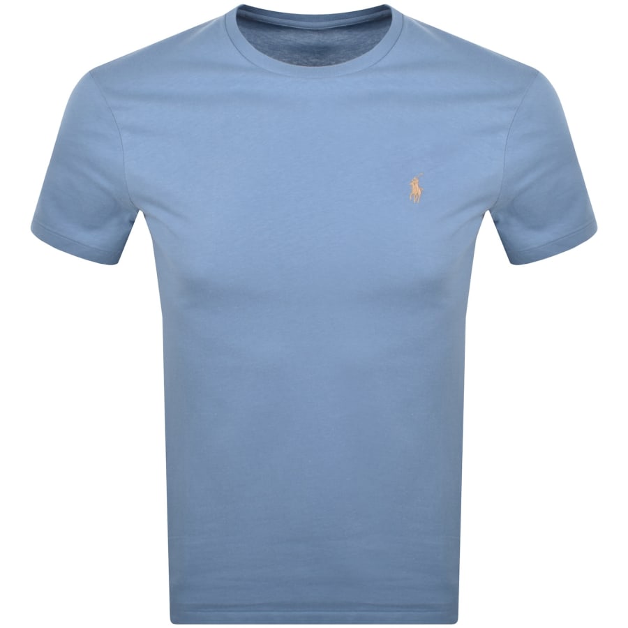Image number 1 for Ralph Lauren Crew Neck T Shirt Blue