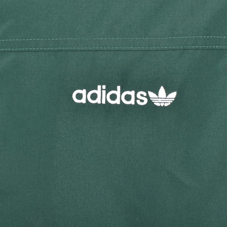 Image number 3 for adidas Originals Brushed Track Top Green