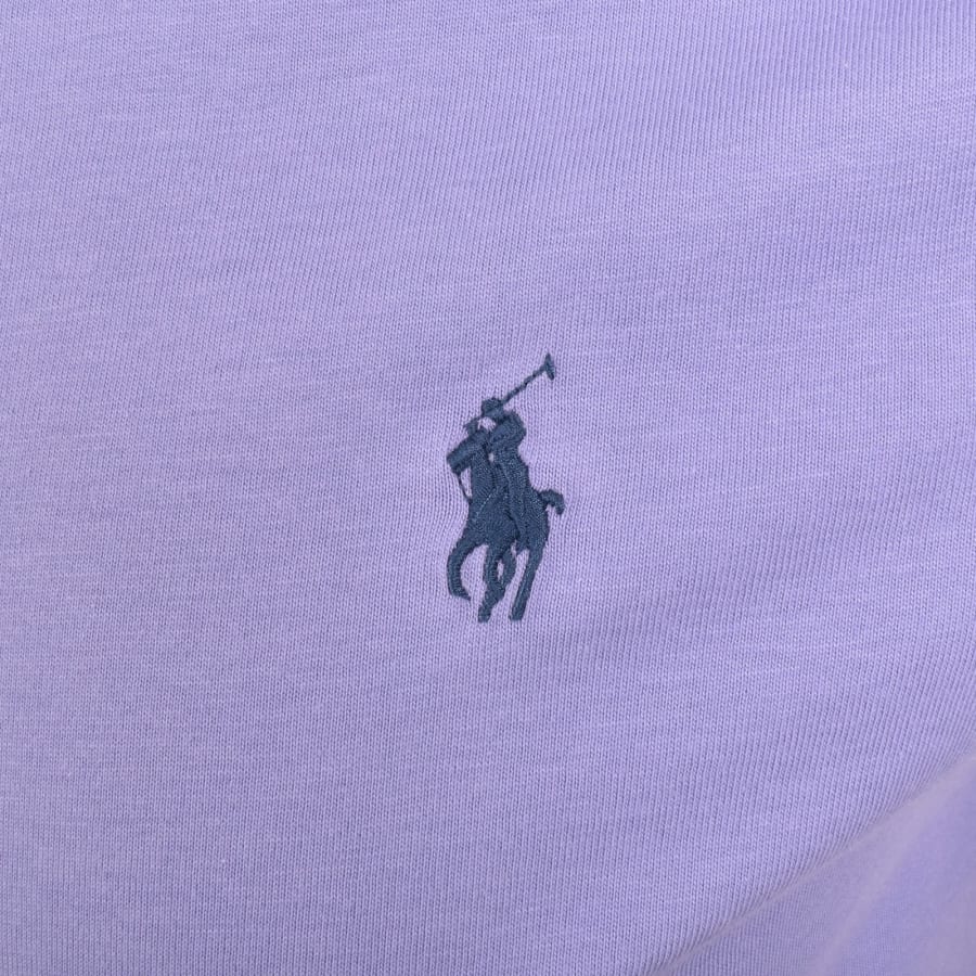 Image number 3 for Ralph Lauren Logo T Shirt Lavender