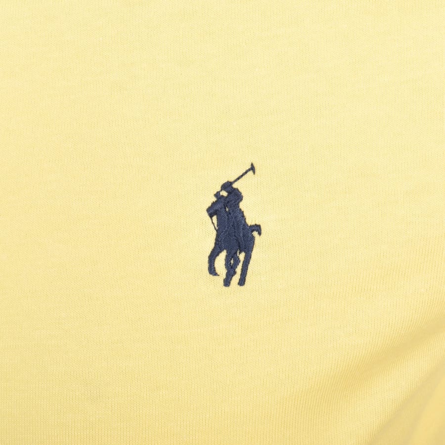 Image number 3 for Ralph Lauren Logo T Shirt Yellow