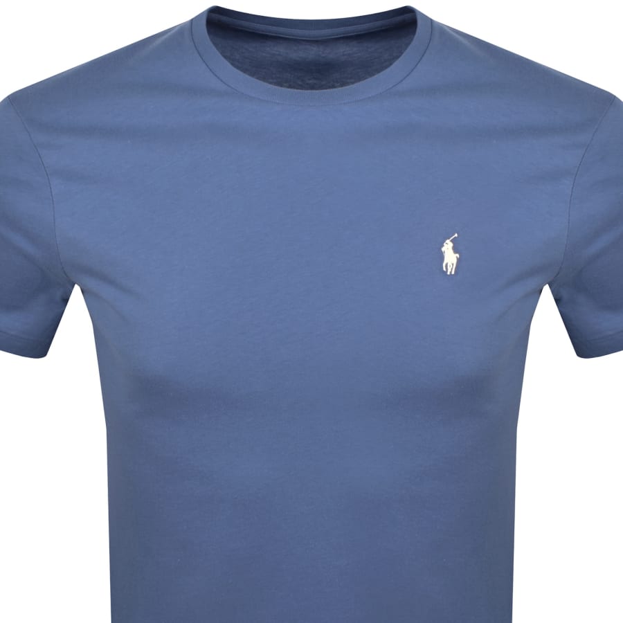 Image number 2 for Ralph Lauren Logo T Shirt Blue