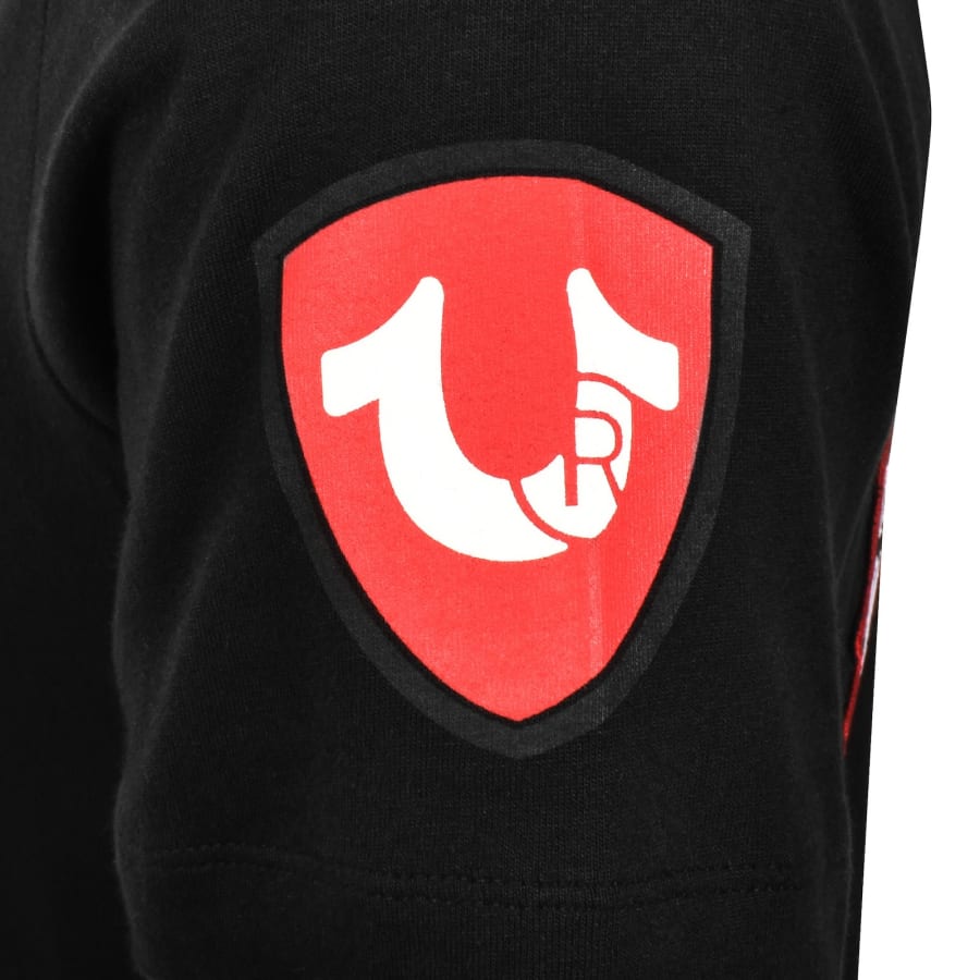 Image number 4 for True Religion Patch T Shirt Black