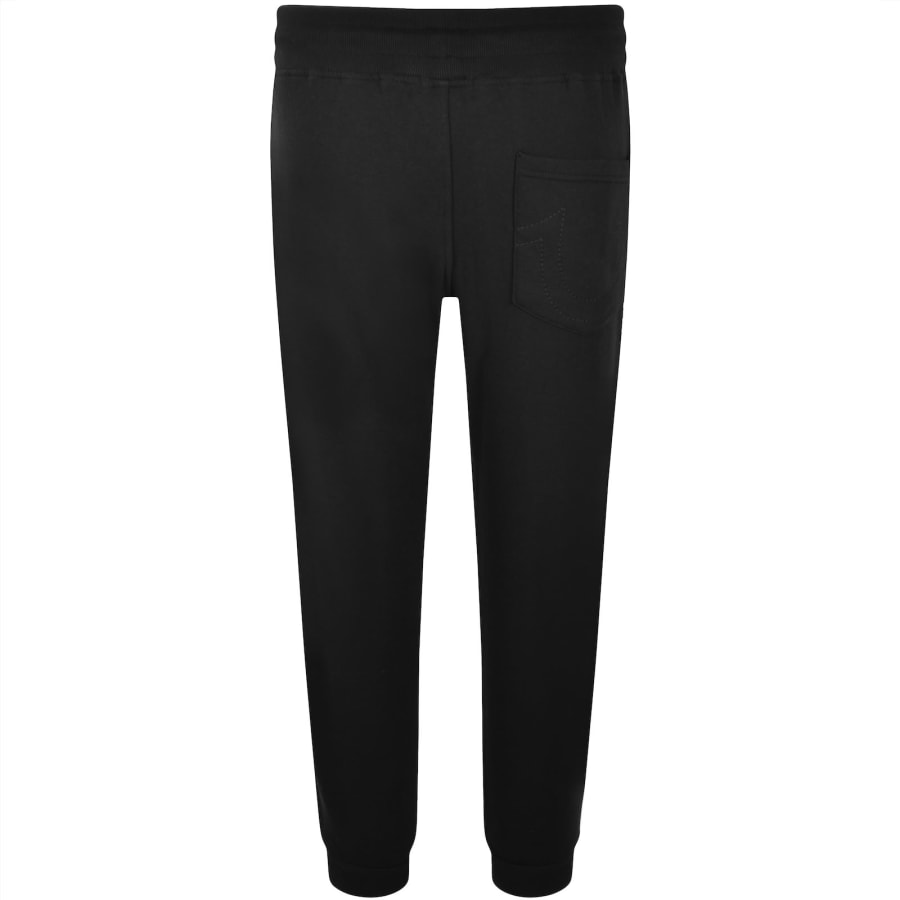 Image number 2 for True Religion Script Horseshoe Joggers Black