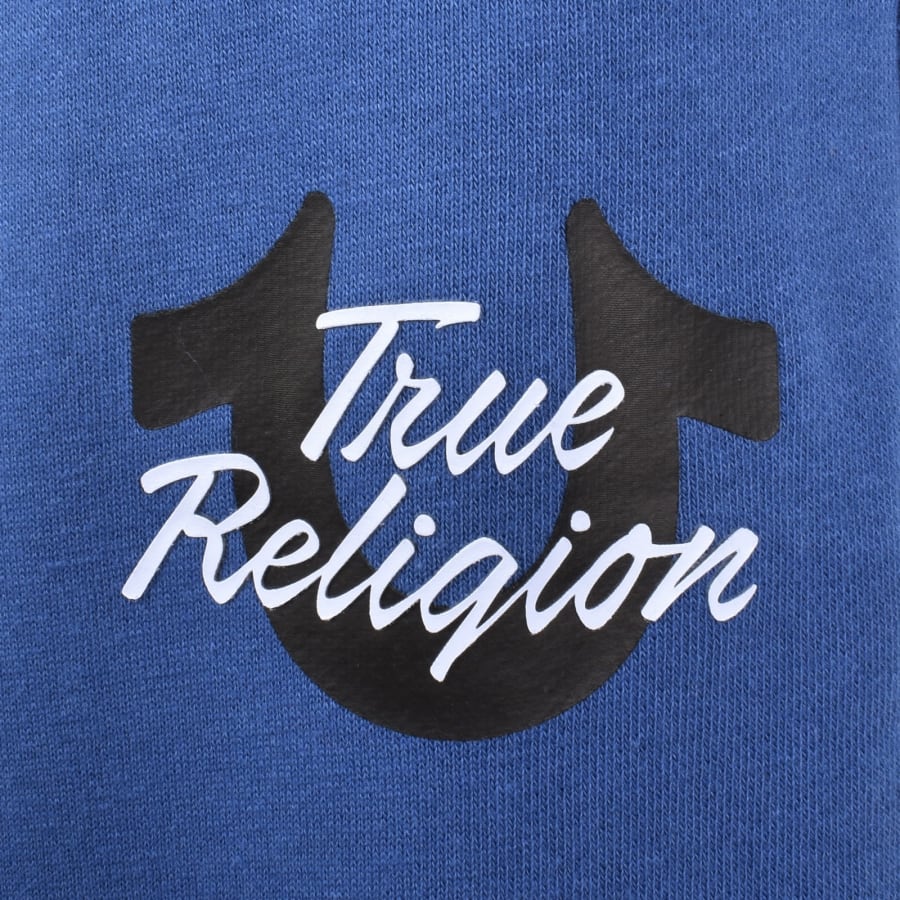 Image number 3 for True Religion Script Horseshoe Joggers Blue