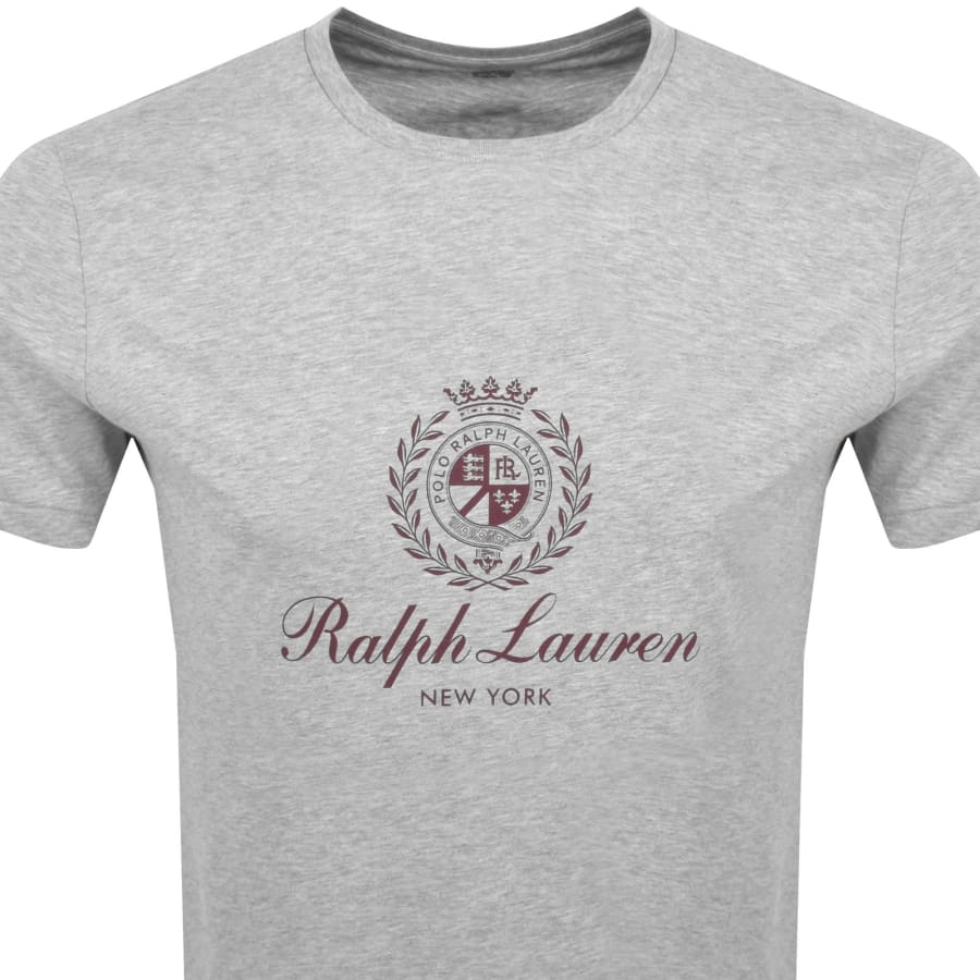 Image number 2 for Ralph Lauren Crew Neck T Shirt Grey
