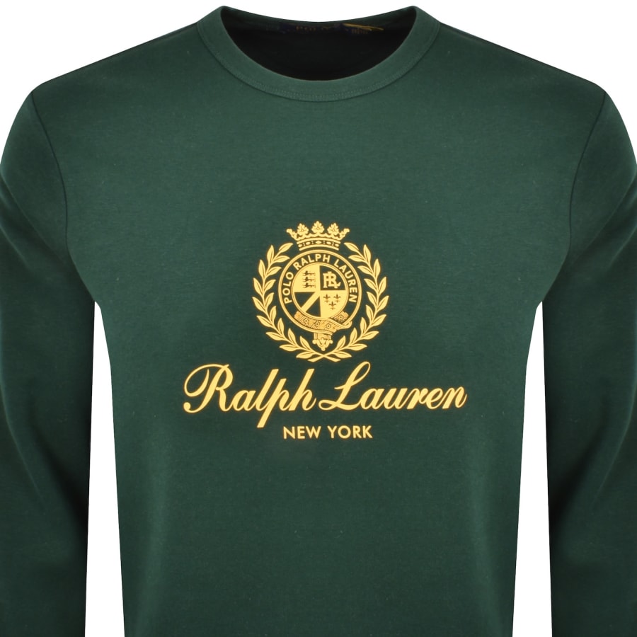 Image number 2 for Ralph Lauren Crew Neck Sweatshirt Green