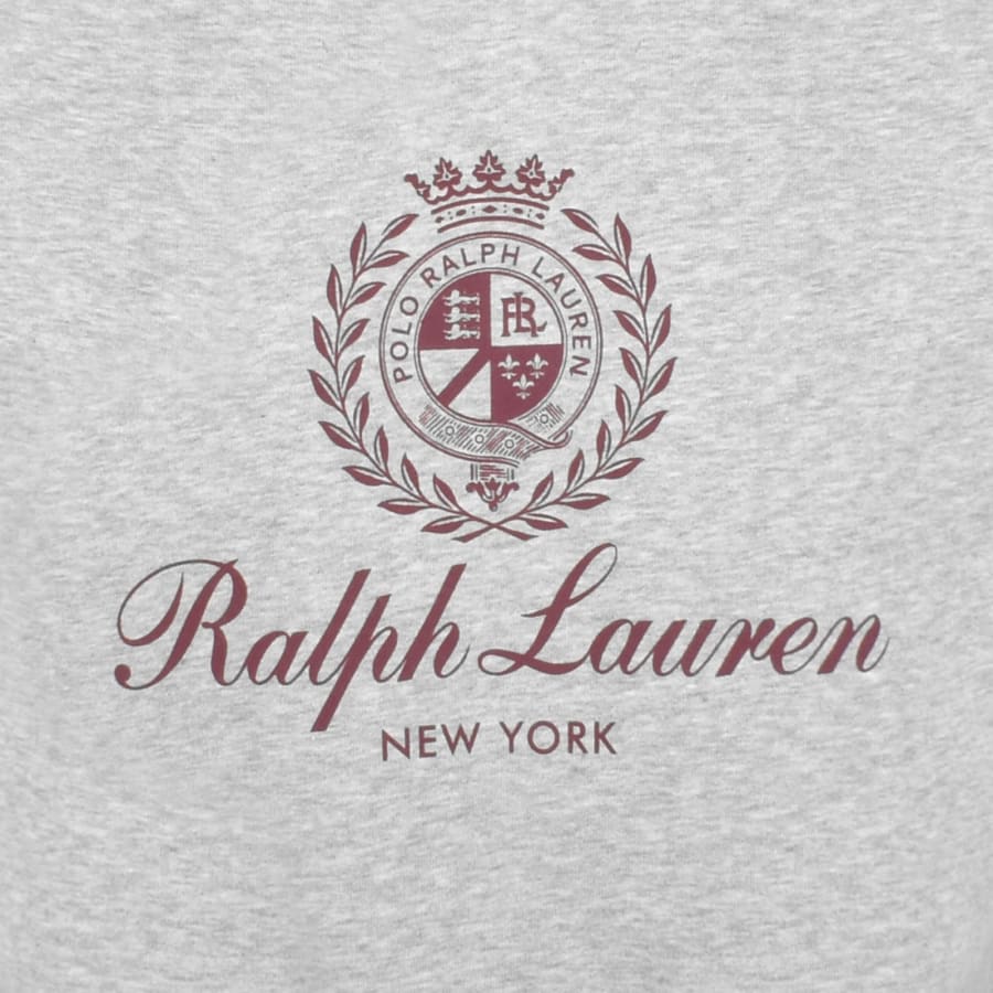 Image number 3 for Ralph Lauren Crew Neck Sweatshirt Grey