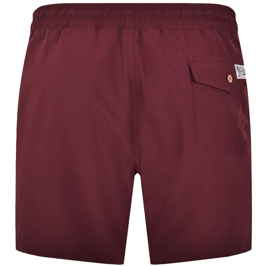Image number 2 for Ralph Lauren Traveller Swim Shorts Red Wine