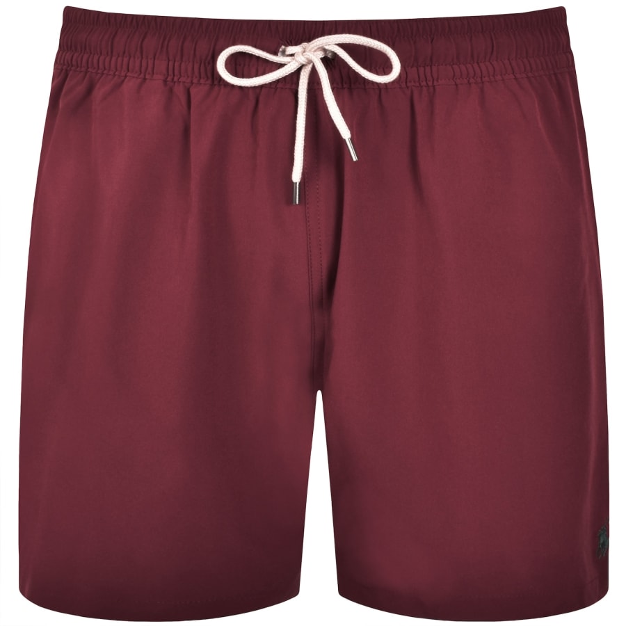 Image number 1 for Ralph Lauren Traveller Swim Shorts Red Wine
