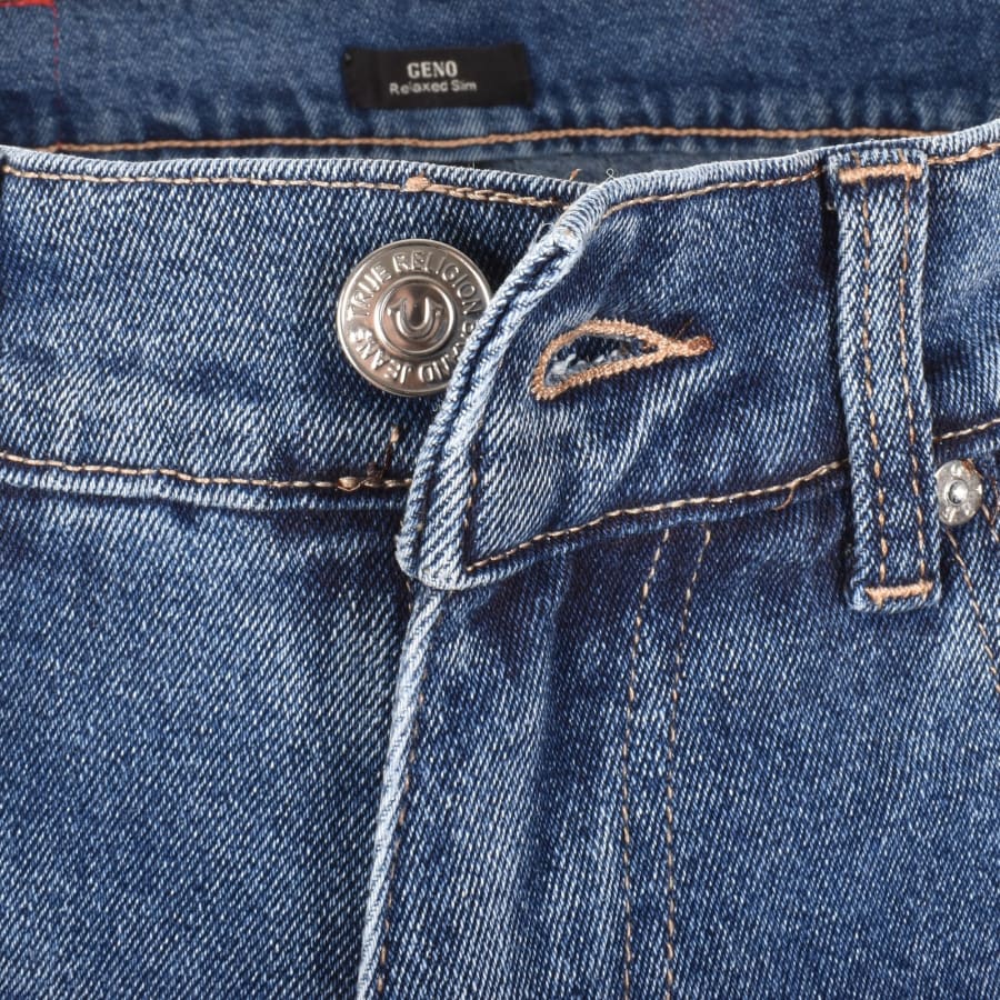 Image number 5 for True Religion Geno SN Slim Jeans Blue