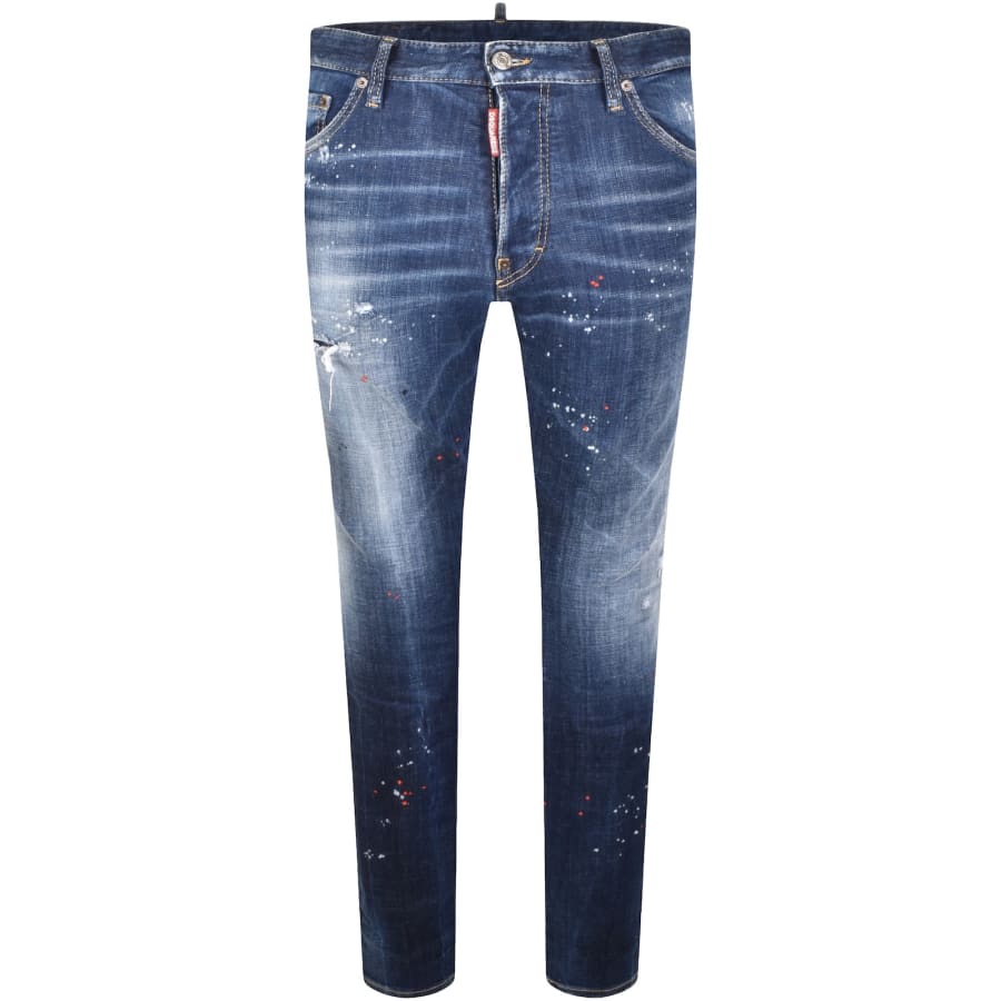 Image number 2 for DSQUARED2 Cool Guy Slim Fit Jeans Navy