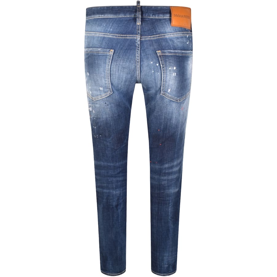 Image number 3 for DSQUARED2 Cool Guy Slim Fit Jeans Navy
