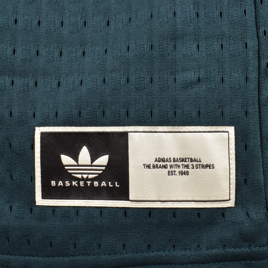 Image number 3 for adidas Originals Basketball Jersey Vest Green