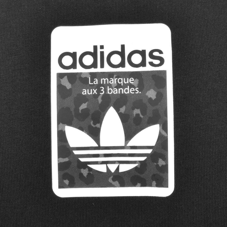 Image number 3 for adidas Originals Leo T Shirt Black