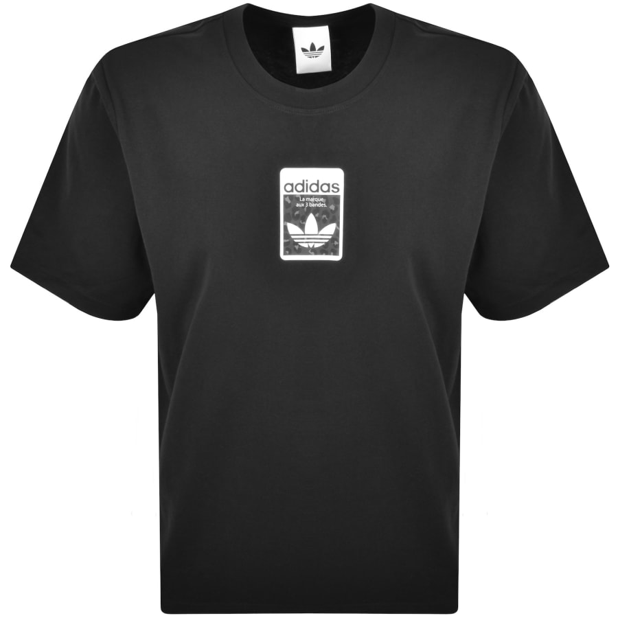 Image number 1 for adidas Originals Leo T Shirt Black