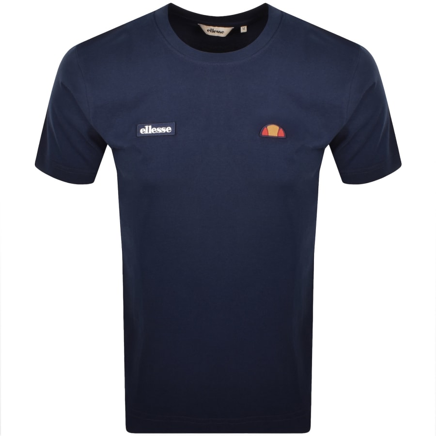 Image number 1 for Ellesse Floran T Shirt Navy