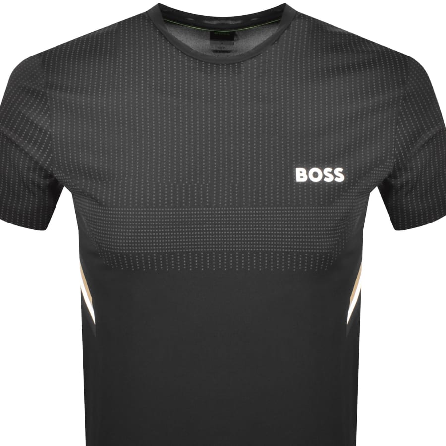 Image number 3 for BOSS Tech T Shirt Black