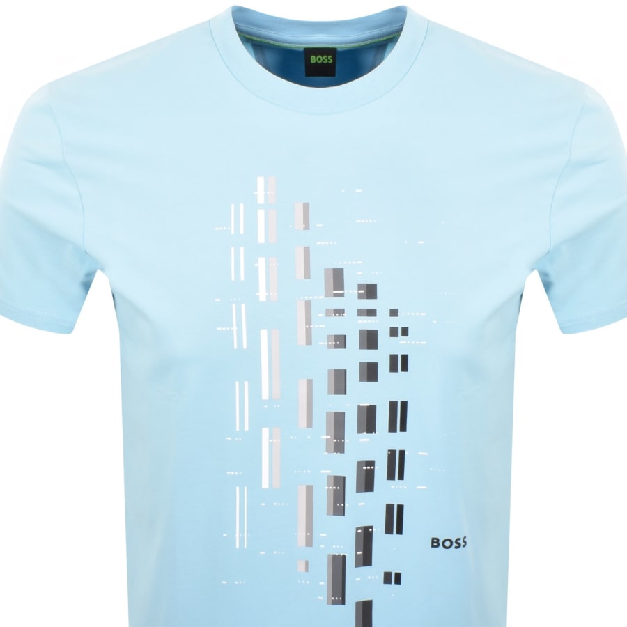 Image number 2 for BOSS GRX Zone T Shirt Light Blue
