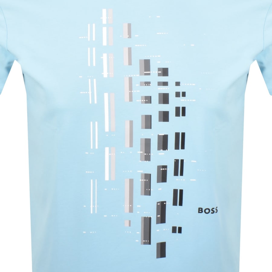 Image number 3 for BOSS GRX Zone T Shirt Light Blue