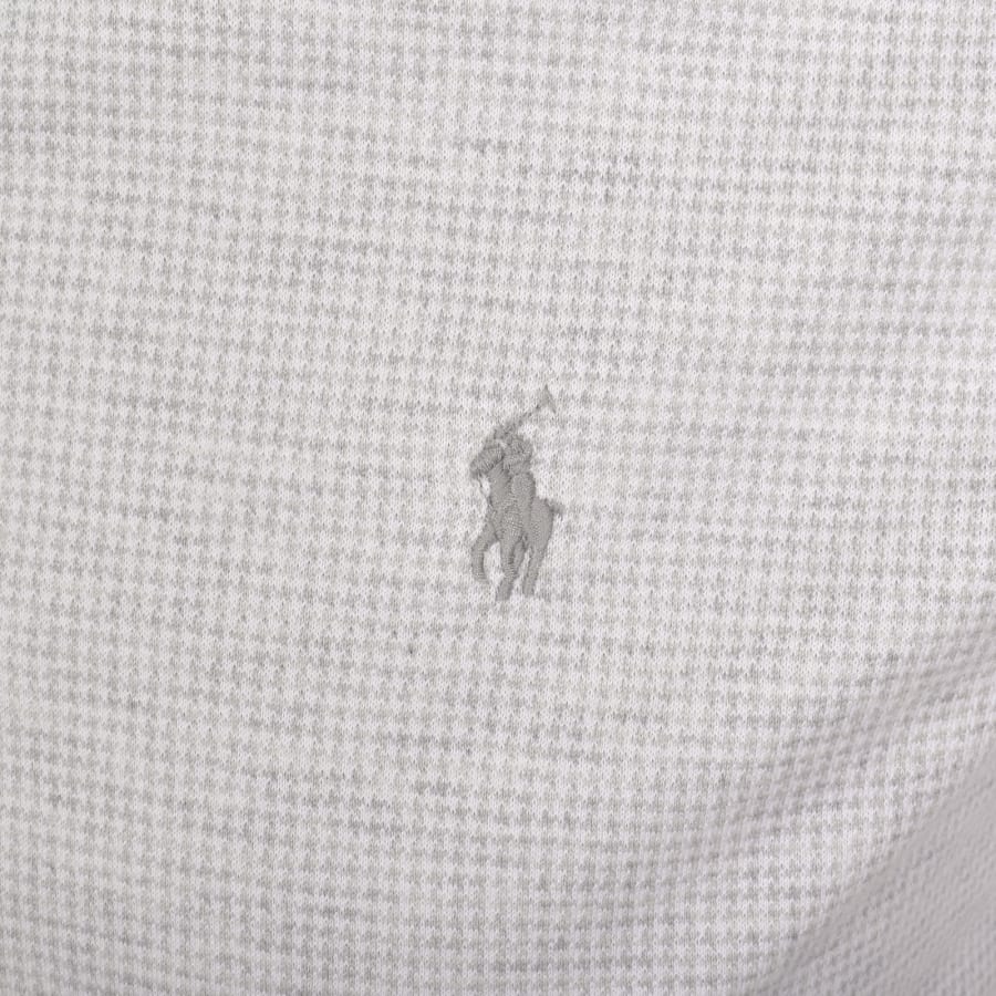 Image number 3 for Ralph Lauren Logo Polo T Shirt Grey