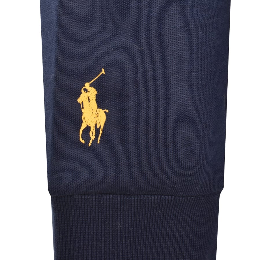 Image number 4 for Ralph Lauren Logo Hoodie Navy