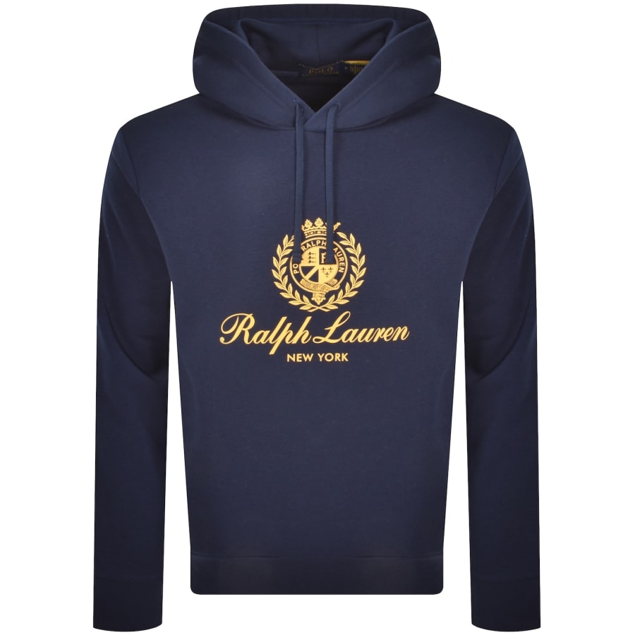 Image number 1 for Ralph Lauren Logo Hoodie Navy