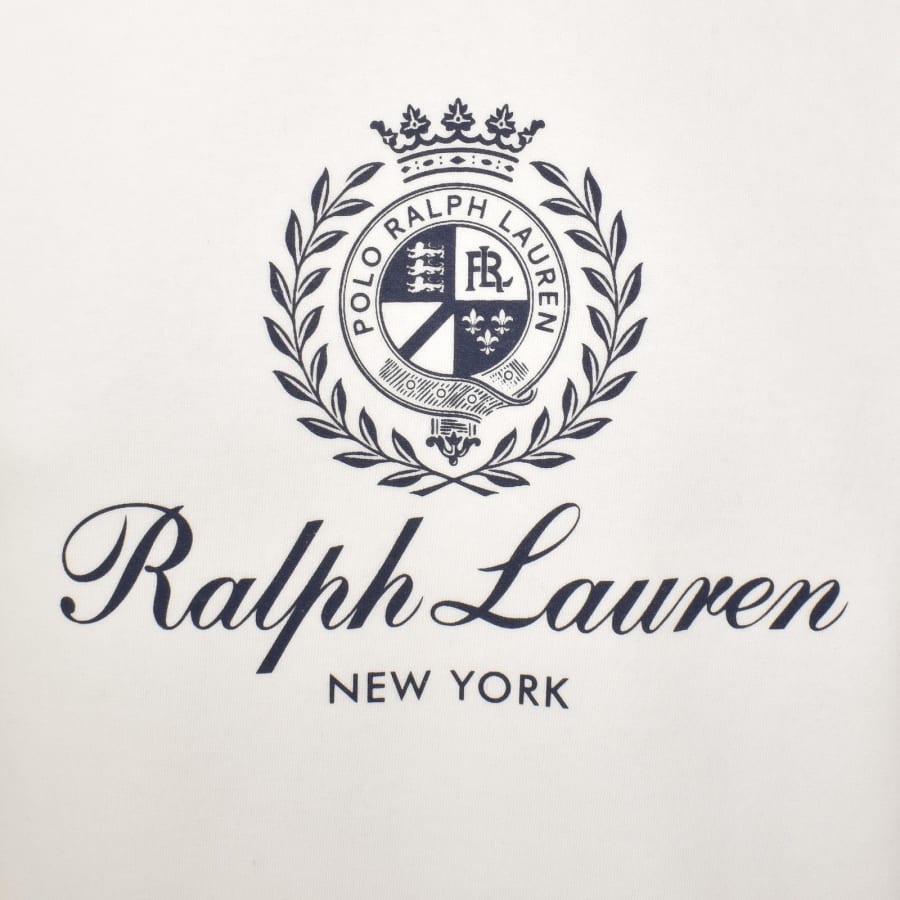 Image number 3 for Ralph Lauren Logo Hoodie Off White