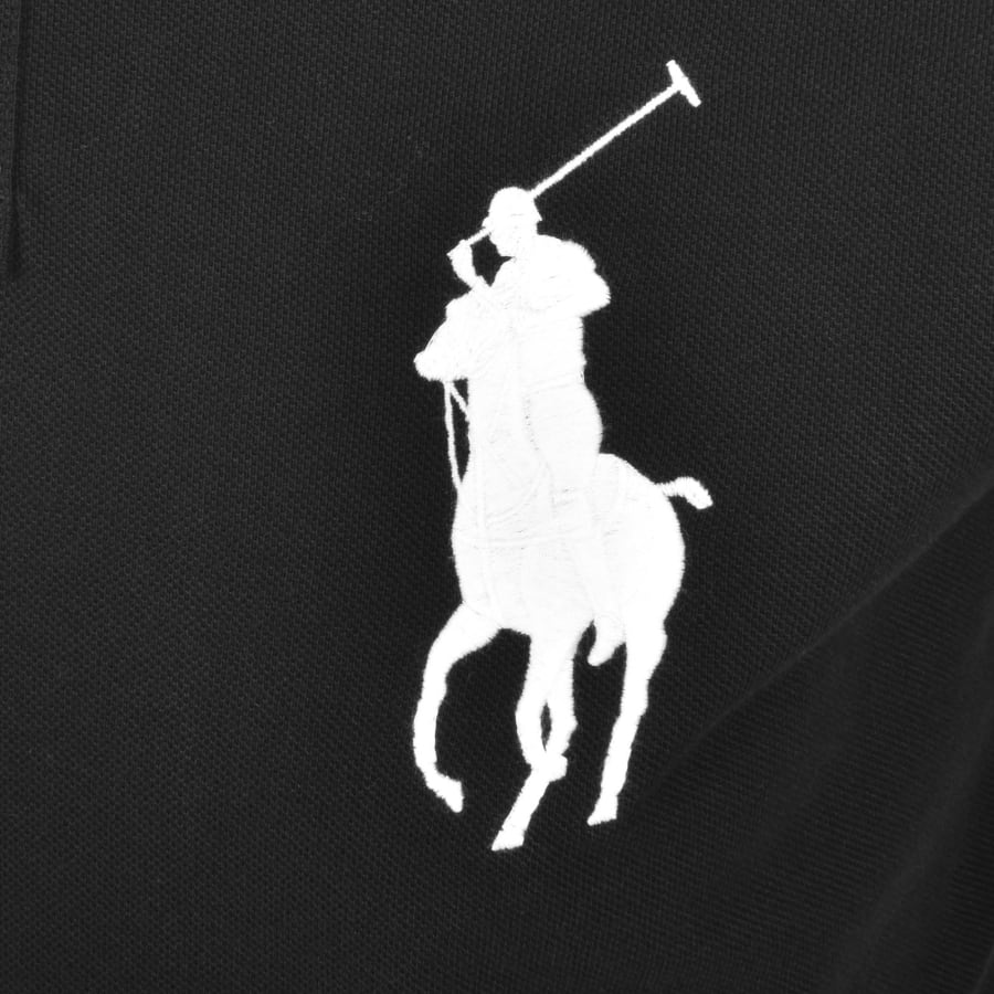 Image number 3 for Ralph Lauren Logo Polo T Shirt Black