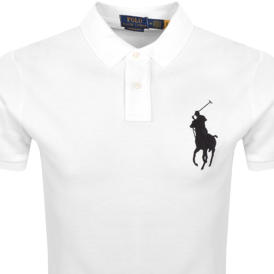 Image number 2 for Ralph Lauren Logo Polo T Shirt White