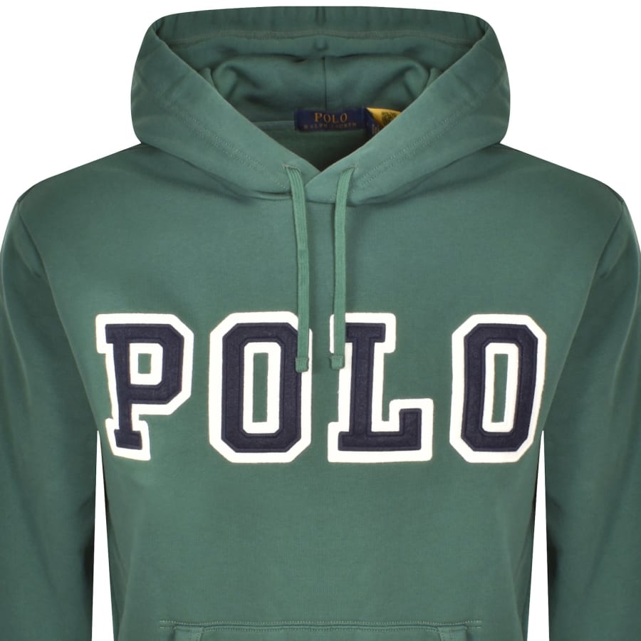 Image number 2 for Ralph Lauren Long Sleeve Hoodie Green