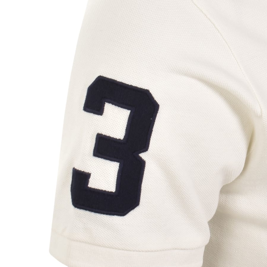 Image number 5 for Ralph Lauren Short Sleeve Polo T Shirt Off White