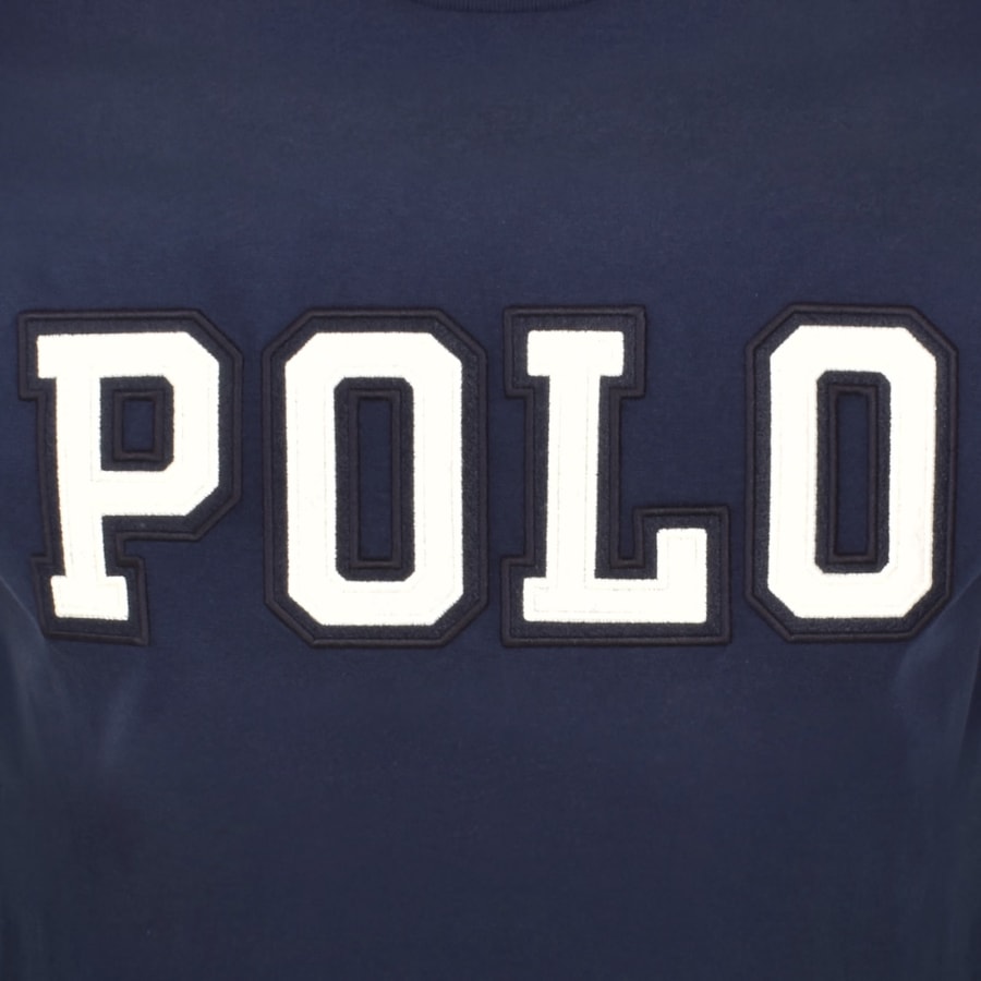 Image number 3 for Ralph Lauren Polo Logo T Shirt Navy
