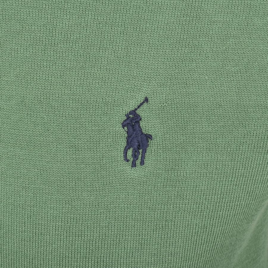 Image number 3 for Ralph Lauren Knit Polo T Shirt Green