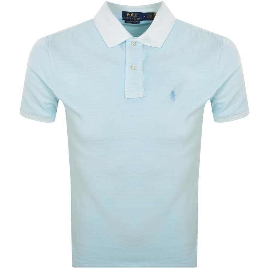 Image number 1 for Ralph Lauren Short Sleeve Polo T Shirt Blue